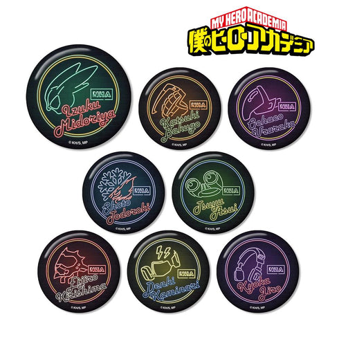 『僕のヒーローアカデミア』トレーディング Ani-Neon 缶バッジ(単位/BOX)【202508再販】